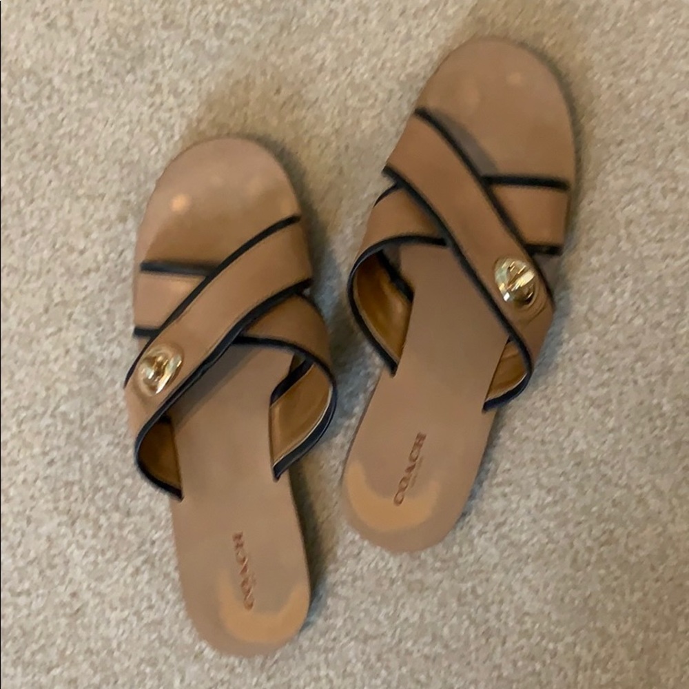 Coach sandals